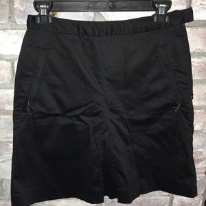 Ralph Lauren black Stretch cotton golf skort